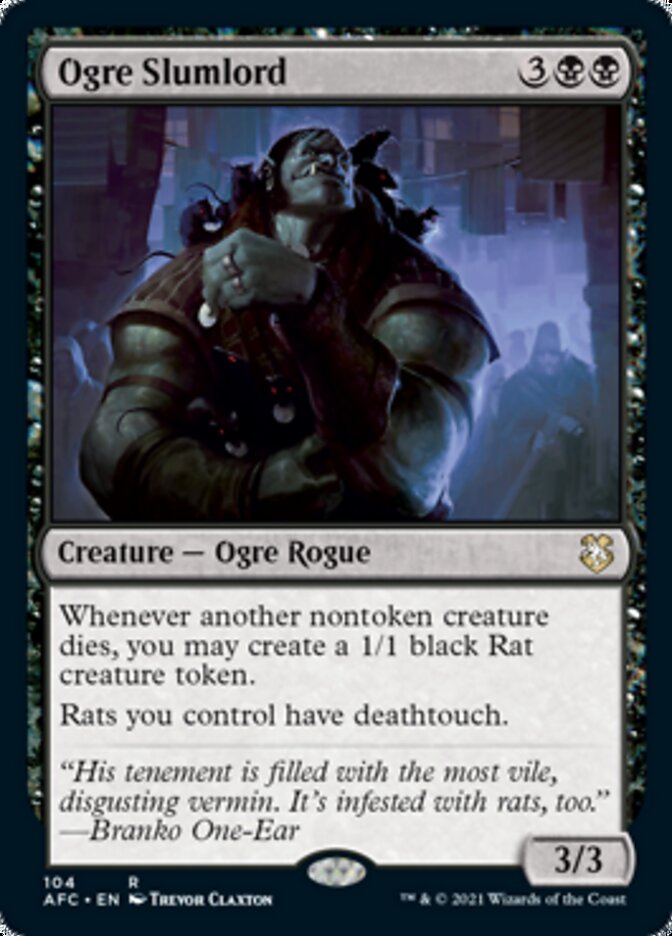 Ogre Slumlord [Dungeons & Dragons: Adventures in the Forgotten Realms Commander] (AFC 104)