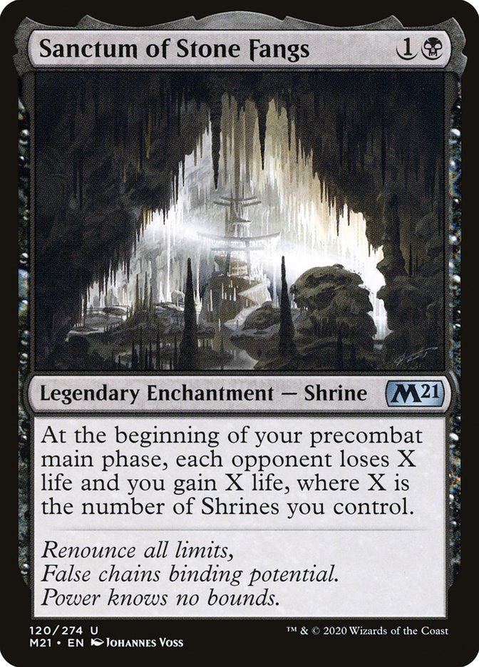 Sanctum of Stone Fangs [Core Set 2021] (M21 120)