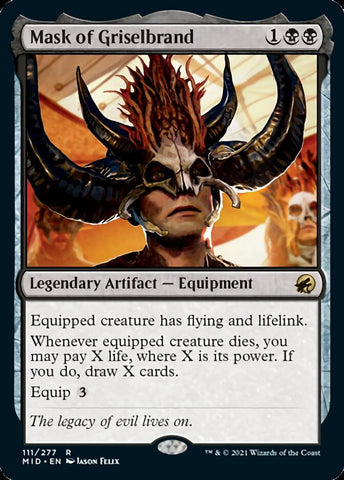 Mask of Griselbrand [Innistrad: Midnight Hunt] (MID 111)