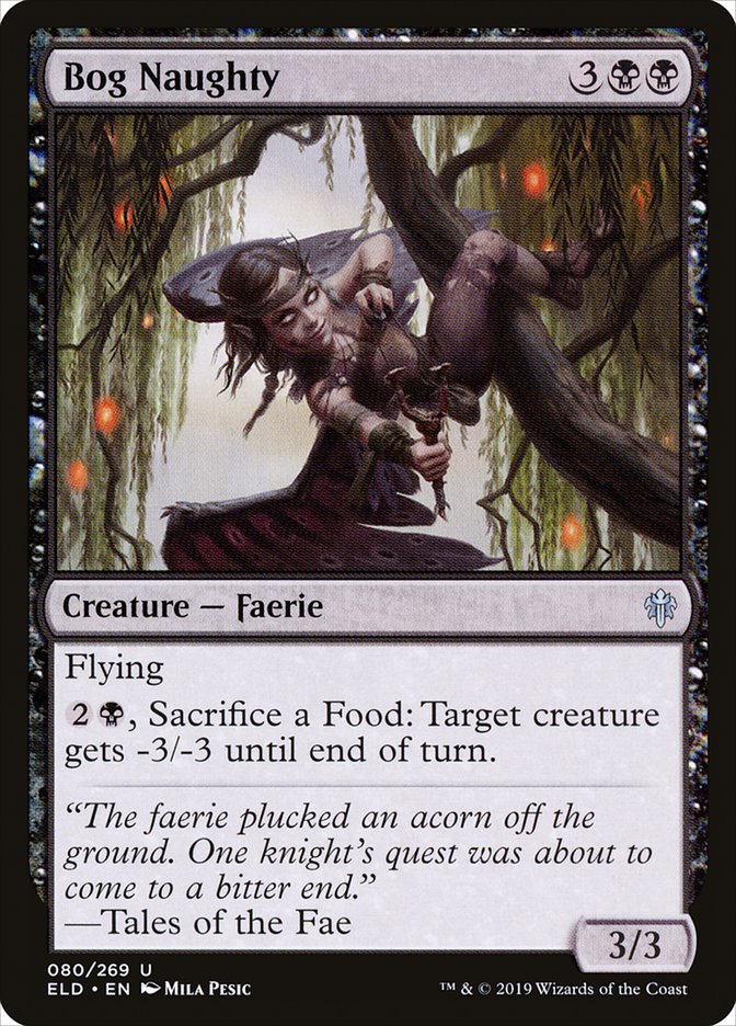 Bog Naughty [Throne of Eldraine] (ELD 80)