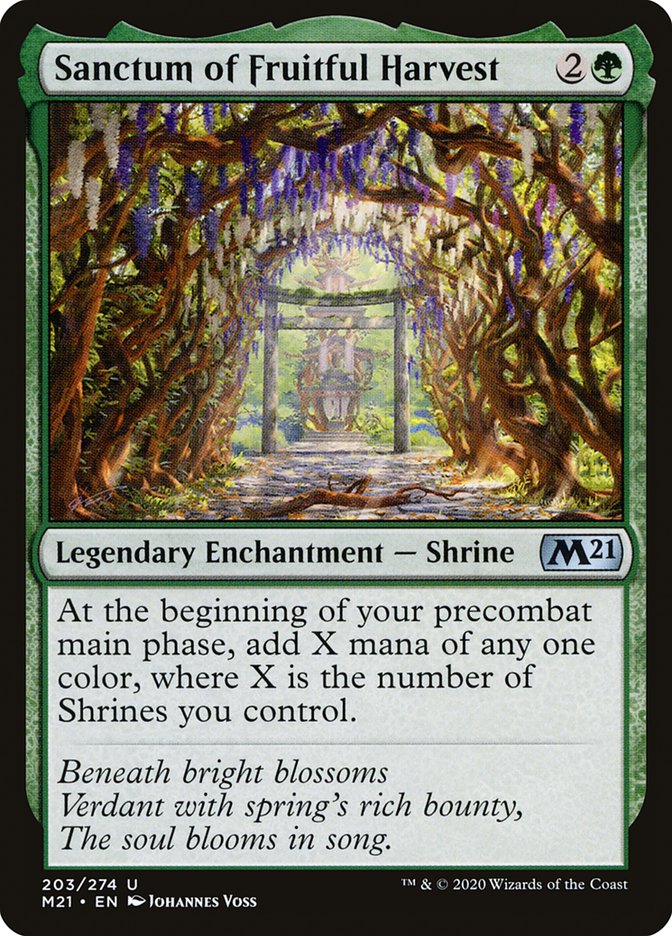 Sanctum of Fruitful Harvest [Core Set 2021] (M21 203)