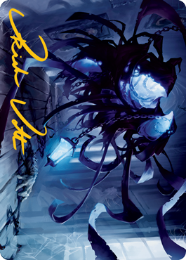 Spectral Adversary Art Card (Gold-Stamped Signature) [Innistrad: Midnight Hunt Art Series] (AMID 30)