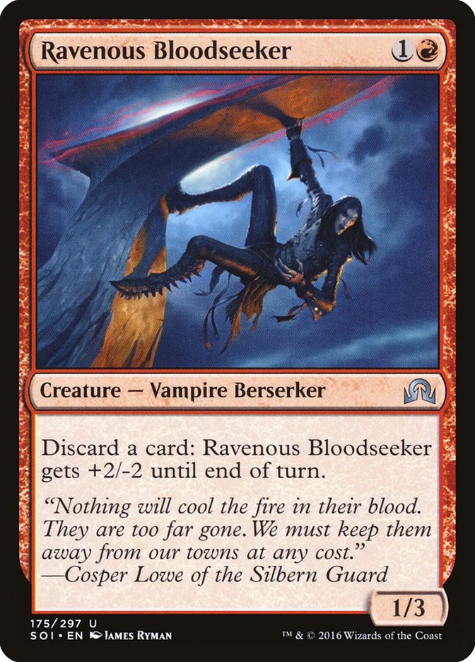 Ravenous Bloodseeker [Shadows over Innistrad] (SOI 175)
