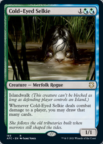 Cold-Eyed Selkie [Dungeons & Dragons: Adventures in the Forgotten Realms Commander] (AFC 183)