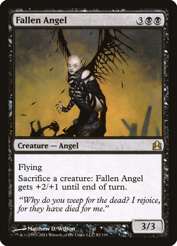 Fallen Angel [Commander 2011] (CMD 82)