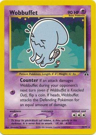 Wobbuffet (35/75) [Neo Discovery]