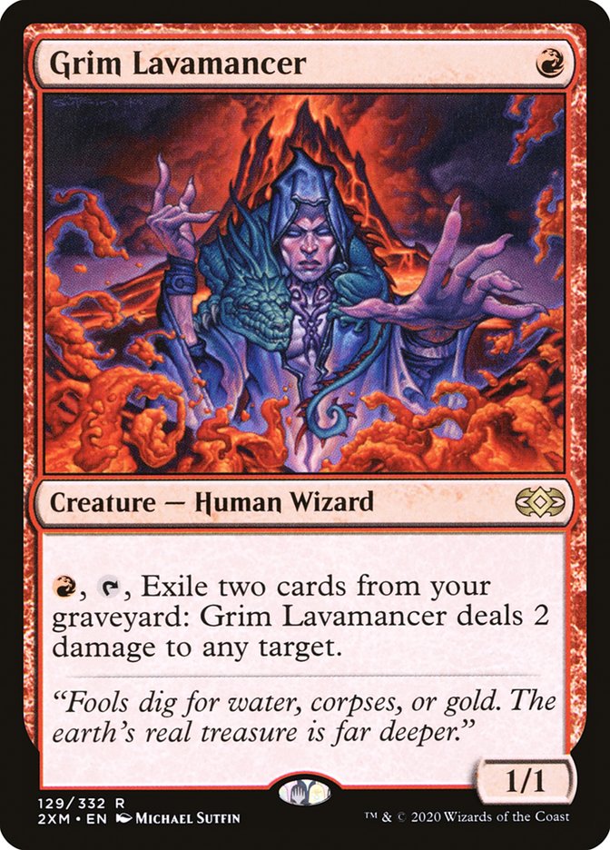 Grim Lavamancer [Double Masters] (2XM 129)