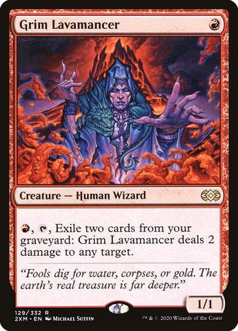 Grim Lavamancer [Double Masters] (2XM 129)