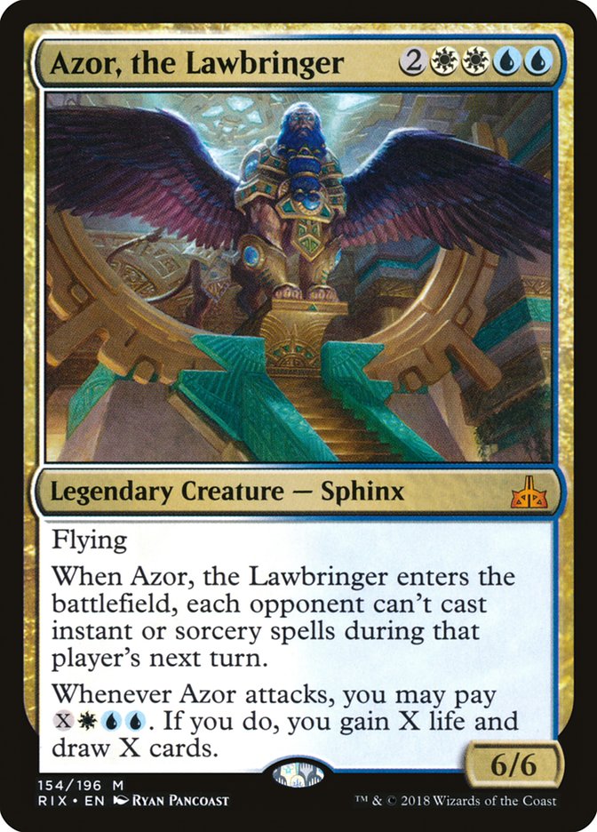 Azor, the Lawbringer [Rivals of Ixalan] (RIX 154)
