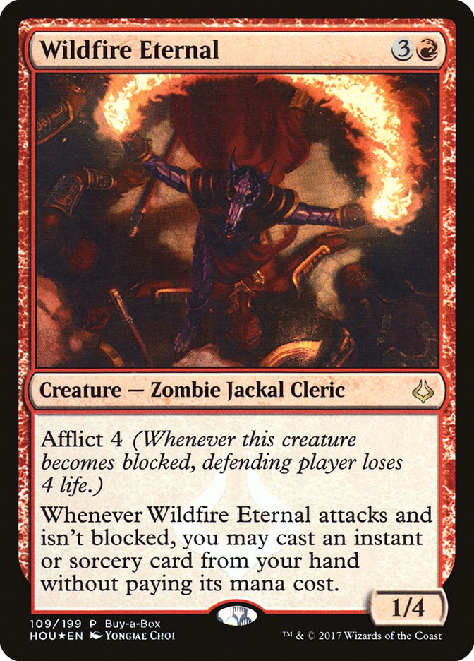 Wildfire Eternal (Buy-a-Box) [Hour of Devastation Promos] (PHOU 109)