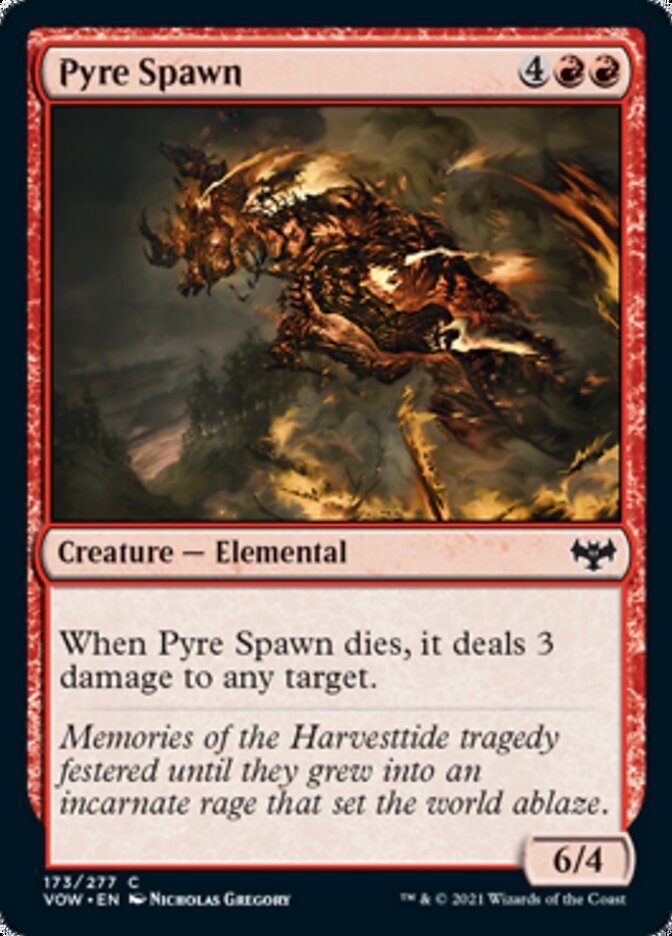 Pyre Spawn [Innistrad: Crimson Vow] (VOW 173)