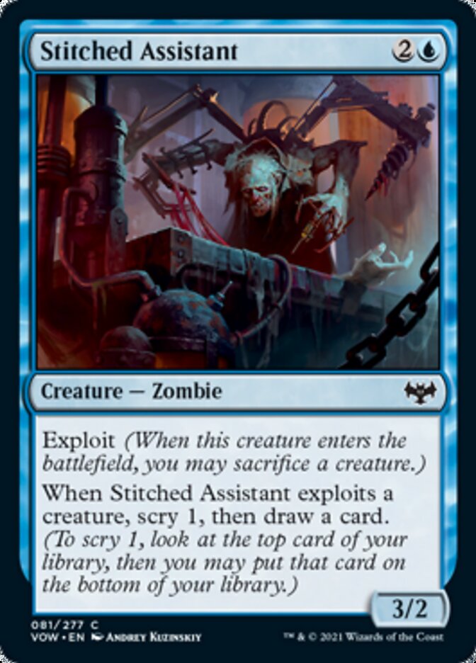 Stitched Assistant [Innistrad: Crimson Vow] (VOW 81)
