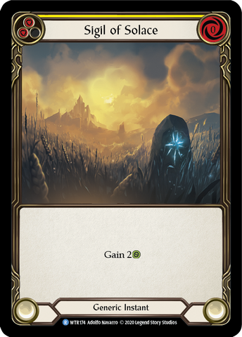 Sigil of Solace (Yellow) [WTR174] Unlimited Normal