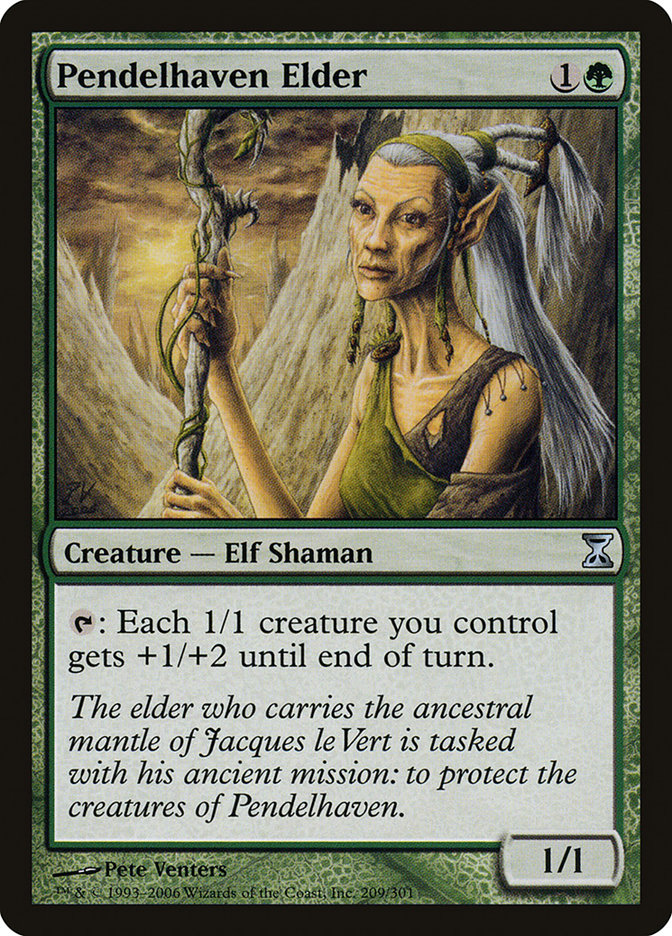 Pendelhaven Elder [Time Spiral] (TSP 209)