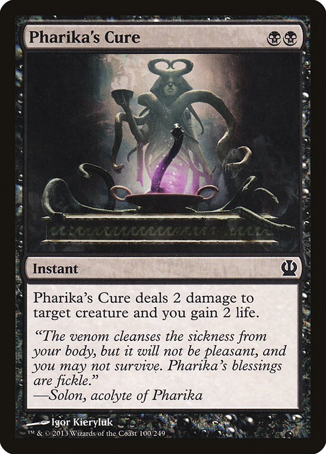 Pharika's Cure [Theros] (THS 100)