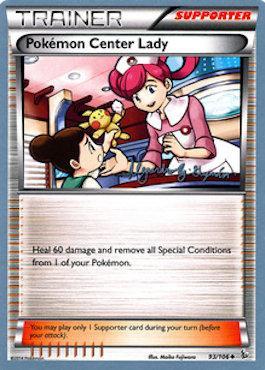 Pokémon Center Lady (93/106) (Primal Groudon - Alejandro Ng-Guzman) [World Championships 2015]