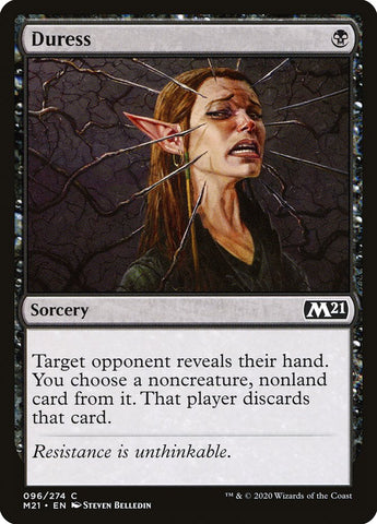 Duress [Core Set 2021] (M21 96)