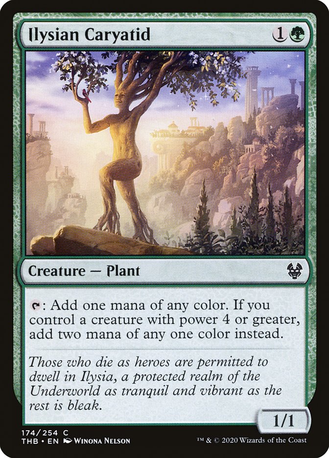 Ilysian Caryatid [Theros Beyond Death] (THB 174)