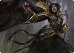 Bloodcrazed Socialite Art Card [Innistrad: Crimson Vow Art Series] (AVOW 28)