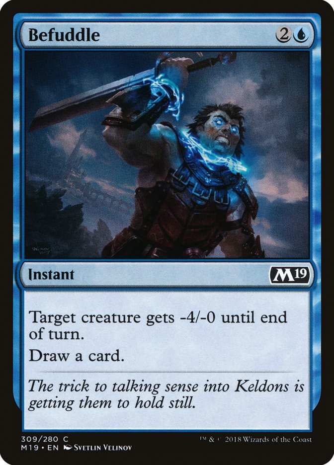 Befuddle [Core Set 2019] (M19 309)