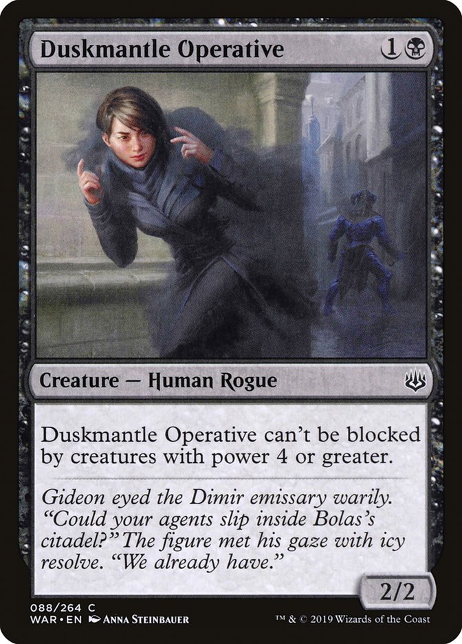 Duskmantle Operative [War of the Spark] (WAR 88)