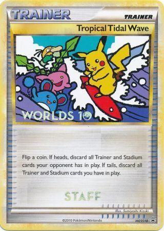 Tropical Tidal Wave Staff (HGSS18) [HeartGold & SoulSilver: Black Star Promos]