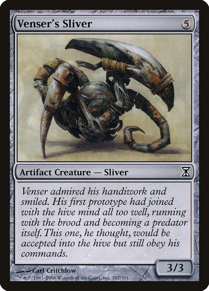 Venser's Sliver [Time Spiral] (TSP 267)