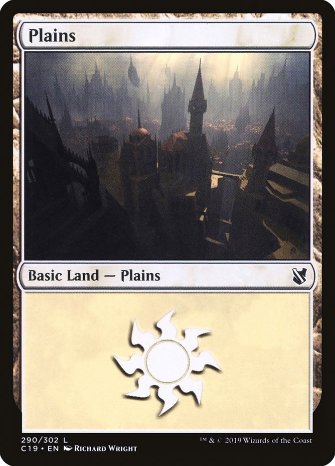 Plains (#290) [Commander 2019] (C19 290)