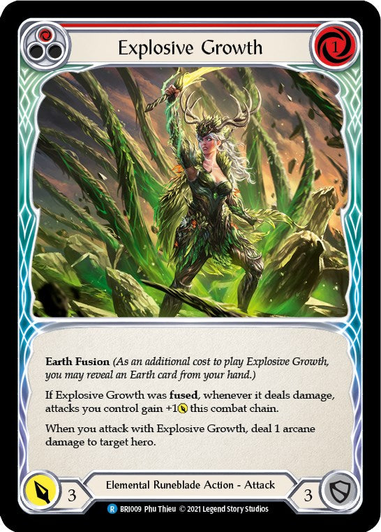 Explosive Growth (Red) [BRI009] 1st Edition Normal