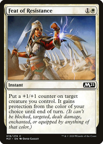 Feat of Resistance [Core Set 2021] (M21 19)