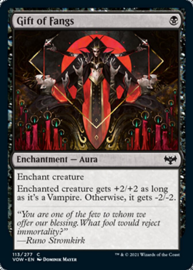 Gift of Fangs [Innistrad: Crimson Vow] (VOW 113)