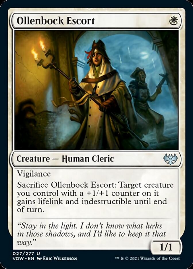 Ollenbock Escort [Innistrad: Crimson Vow] (VOW 27)
