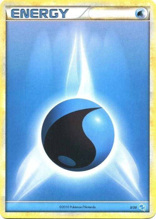 Water Energy (3/30) [HeartGold & SoulSilver: Trainer Kit - Gyarados & Raichu]