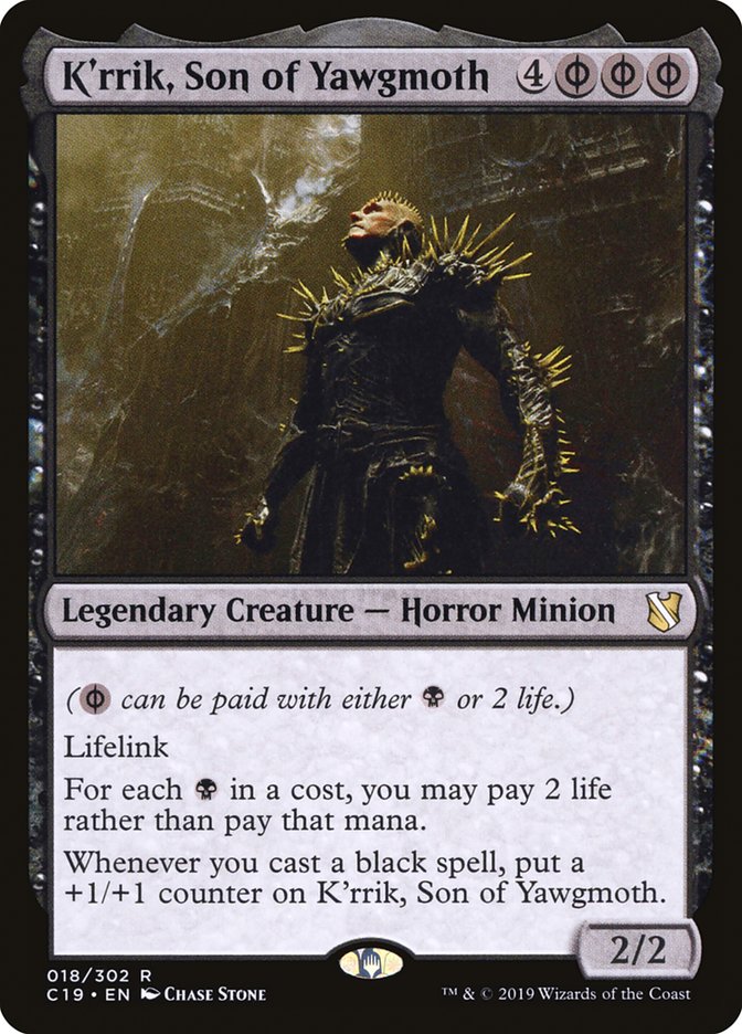 K'rrik, Son of Yawgmoth [Commander 2019] (C19 18)