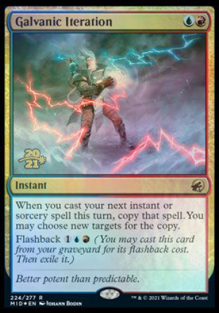 Galvanic Iteration [Innistrad: Midnight Hunt Prerelease Promos] (PMID 224)