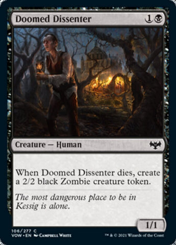Doomed Dissenter [Innistrad: Crimson Vow] (VOW 106)