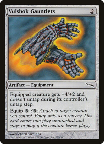 Vulshok Gauntlets [Mirrodin] (MRD 273)