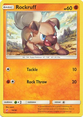 Rockruff (14/30) [Sun & Moon: Trainer Kit - Lycanroc & Alolan Raichu]