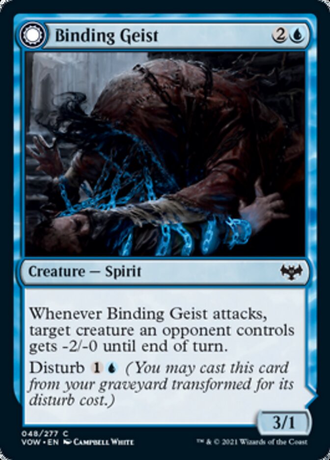 Binding Geist // Spectral Binding [Innistrad: Crimson Vow] (VOW 48)