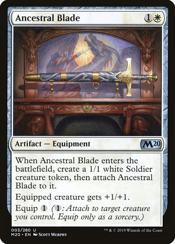 Ancestral Blade [Core Set 2020] (M20 3)
