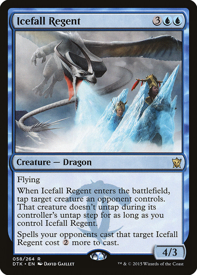 Icefall Regent [Dragons of Tarkir] (DTK 58)