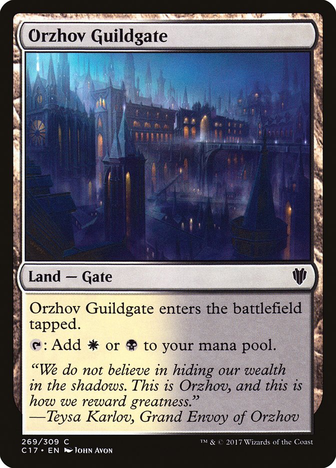 Orzhov Guildgate [Commander 2017] (C17 269)