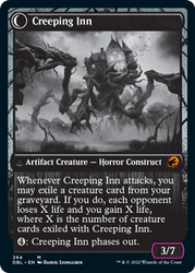 Hostile Hostel // Creeping Inn [Innistrad: Double Feature] (DBL 264)