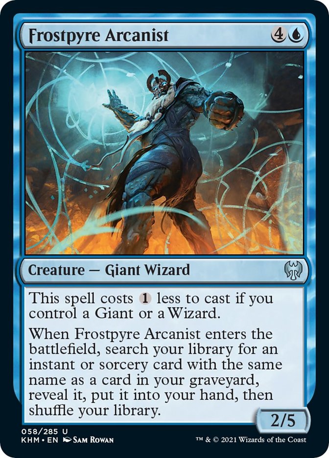 Frostpyre Arcanist [Kaldheim] (KHM 58)