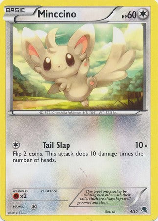Minccino (4/30) [Black & White: Trainer Kit]