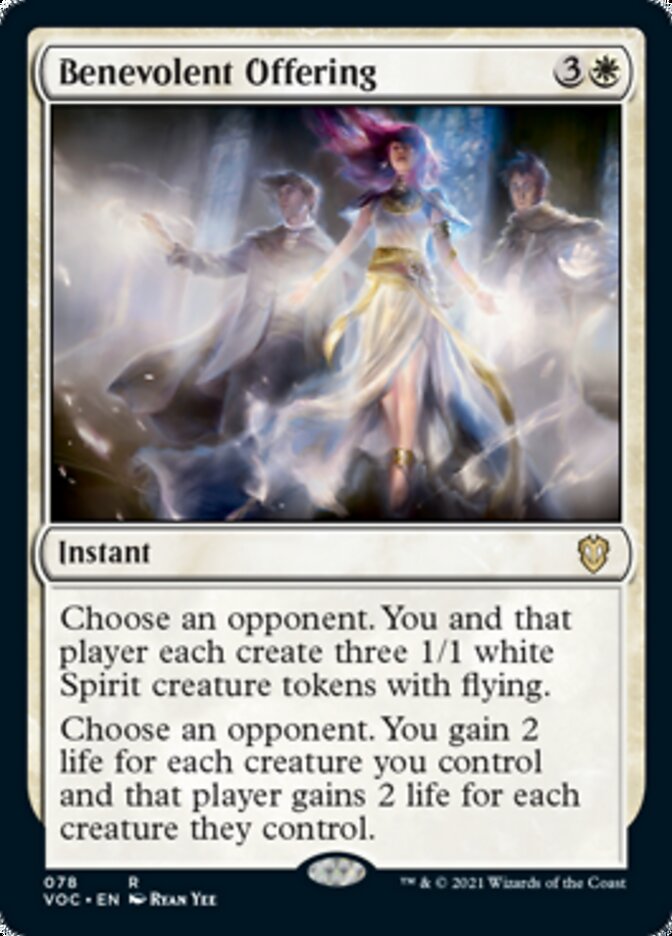 Benevolent Offering [Innistrad: Crimson Vow Commander] (VOC 78)