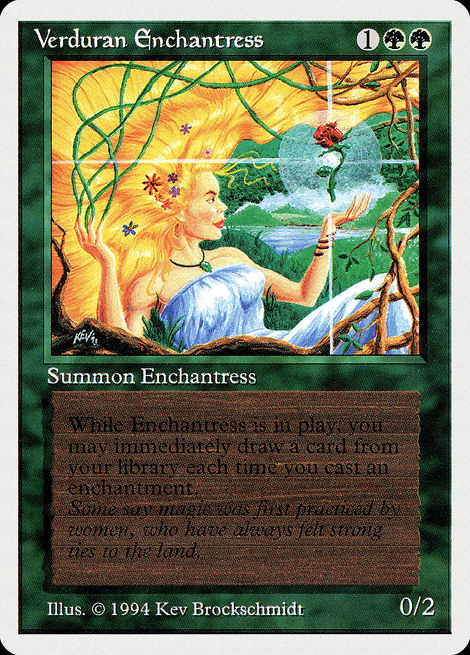Verduran Enchantress [Summer Magic / Edgar] (SUM 223)