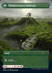 Cragcrown Pathway // Timbercrown Pathway [Secret Lair: Ultimate Edition 2] (SLU2 16)