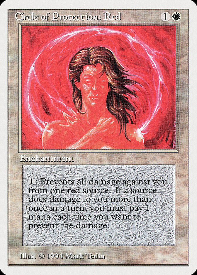 Circle of Protection: Red [Summer Magic / Edgar] (SUM 12)