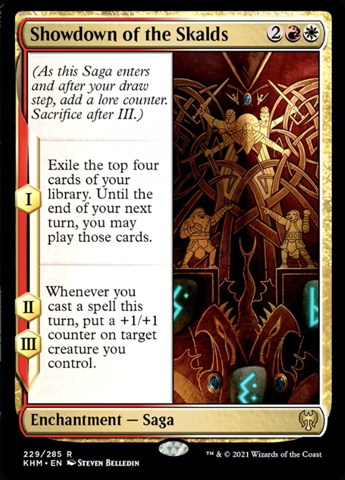 Showdown of the Skalds [Kaldheim] (KHM 229)